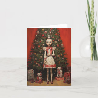 Surreal Creepy Christmas Card