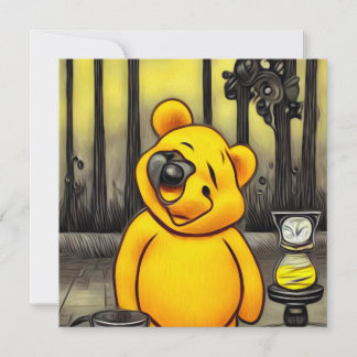 Surreal Cyborg Parody Pooh Bear