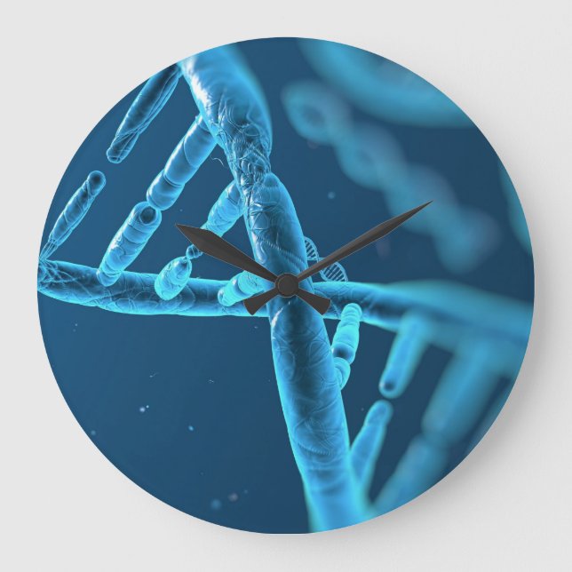 Surreal DNA Image Large Clock (Front)