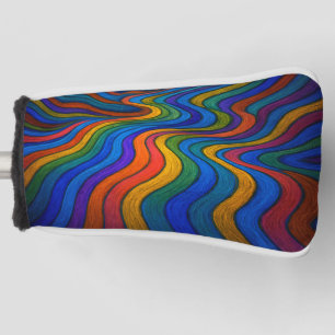 Surreal Dreamscape Moonlight Rainbow Land Golf Head Cover