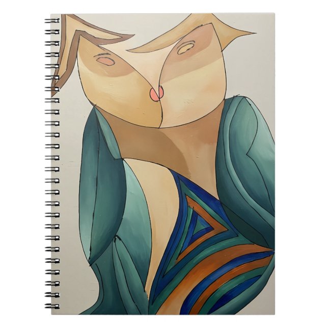 Surreal Dreamscape Spiral Notebook (Front)