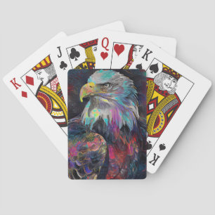 Surreal Eagle Playing Cards