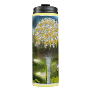 Surreal Eyes Dream of Dandelions Thermal Tumbler