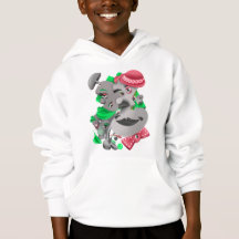 Surreal Faces & Jigsaw Puzzle Kids' Hoodie
