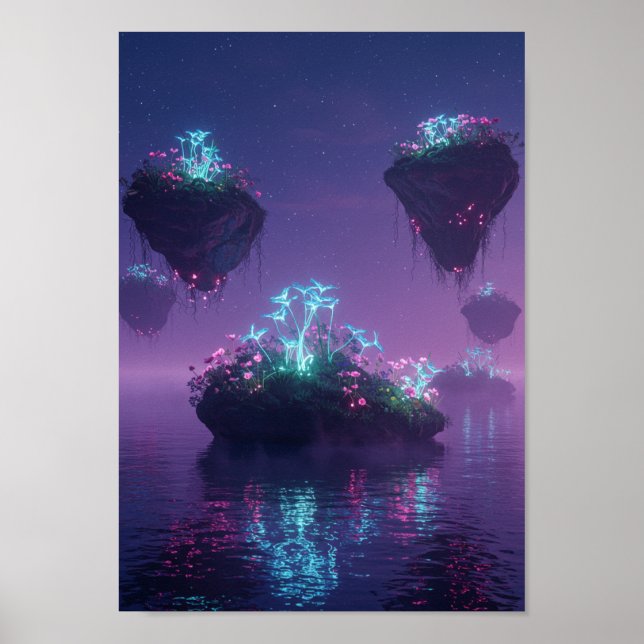 Surreal Fantasy Dreamscape Print (Front)