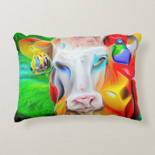 Surreal Farm Art Decorative Cushion