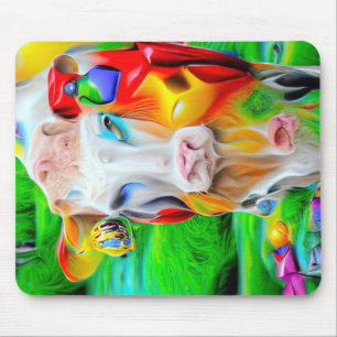 Surreal Farm Art Mouse Mat