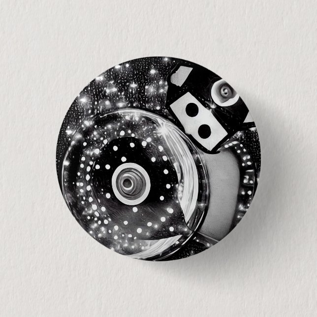 Surreal Film Reel 3 Cm Round Badge (Front)