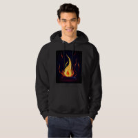 "Surreal Flame Vector Art - 4K Render for -