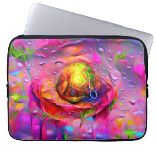 Surreal Floral Art Laptop Sleeve