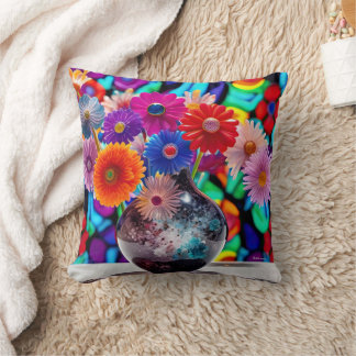 Surreal Flowers Cushion