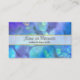 Surreal Fractal Abstract Design Business Card