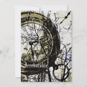 Surreal Halloween party invitation