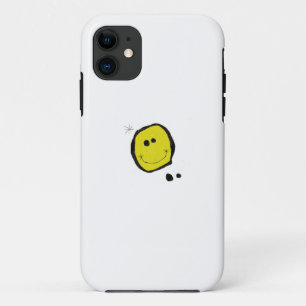 surreal happy face iphone case
