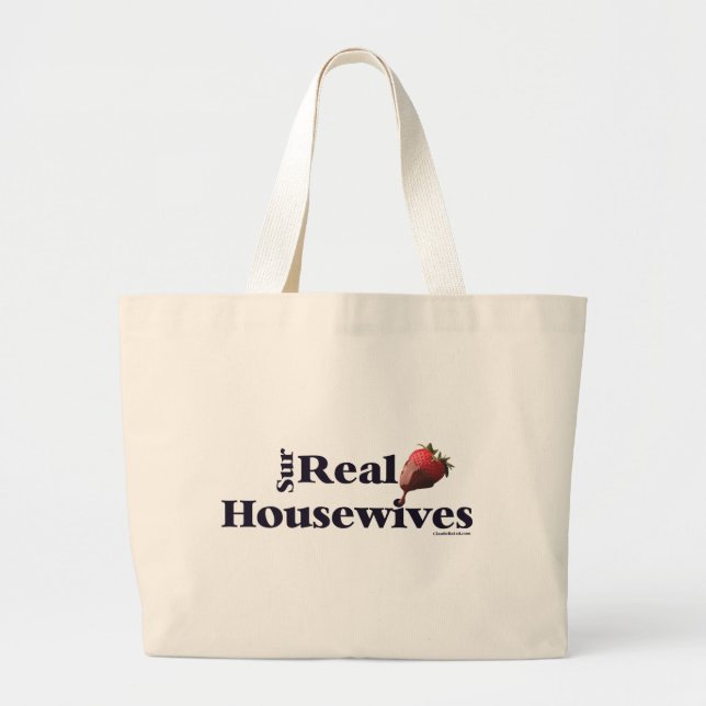 SURreal Housewives Large Tote Bag (Front)