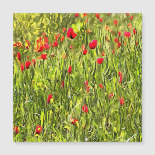 Surreal Hypnotic Poppies