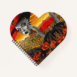 "Surreal Illusions: The Enchantress of Patterns – Notebook