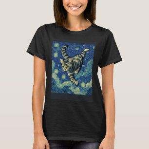 Surreal Impressionistic Cat Impressionism Cats T-Shirt