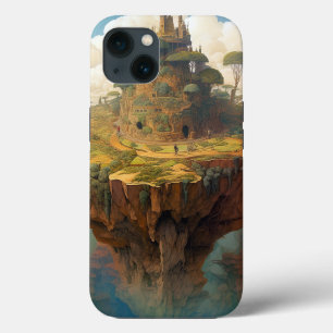 Surreal Island Landscape Fantasy Art iPhone 13 Case