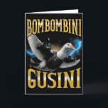 Surreal Italian Brainrot Meme Bombombini Gusini Fu Card<br><div class="desc">Surreal Italian Brainrot Meme Bombombini Gusini Funny</div>