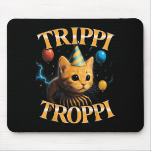 Surreal Italian Brainrot Meme Trippi Troppi Funny  Mouse Mat