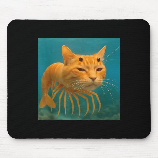 Surreal Italian Brainrot Meme Trippi Troppi Funny  Mouse Mat (Front)