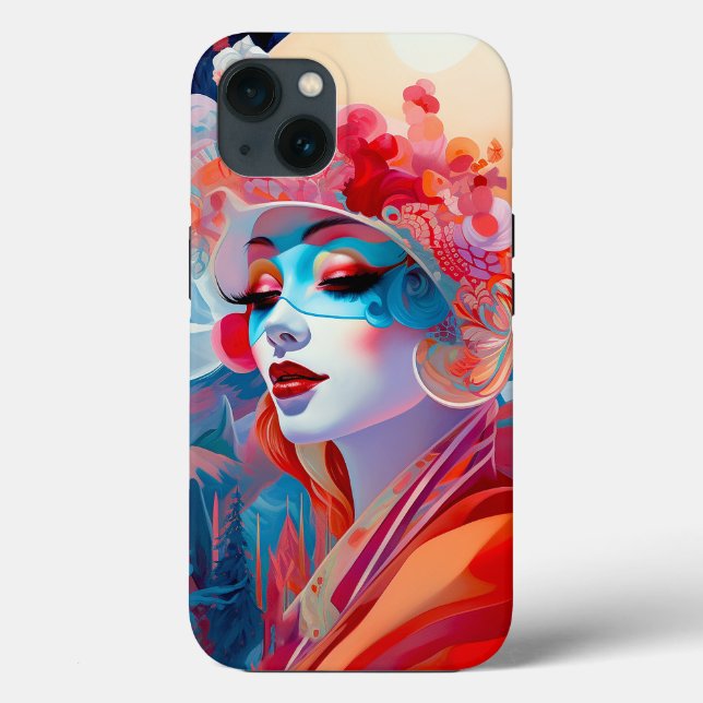 Surreal Lady Fantasy Art Case-Mate iPhone Case (Back)