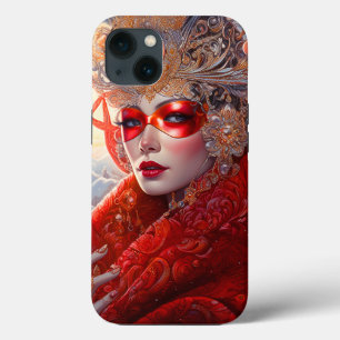 Surreal Lady Fantasy Art iPhone 13 Case