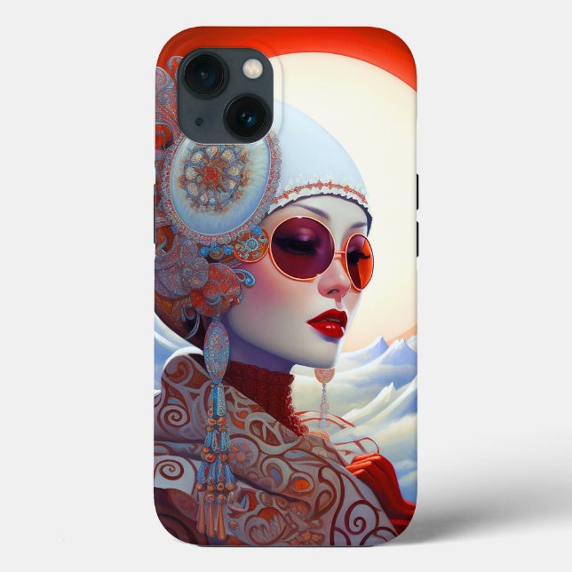 Surreal Lady Fantasy Art Case-Mate iPhone Case (Back)