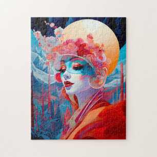 Surreal Lady Fantasy Art Jigsaw Puzzle