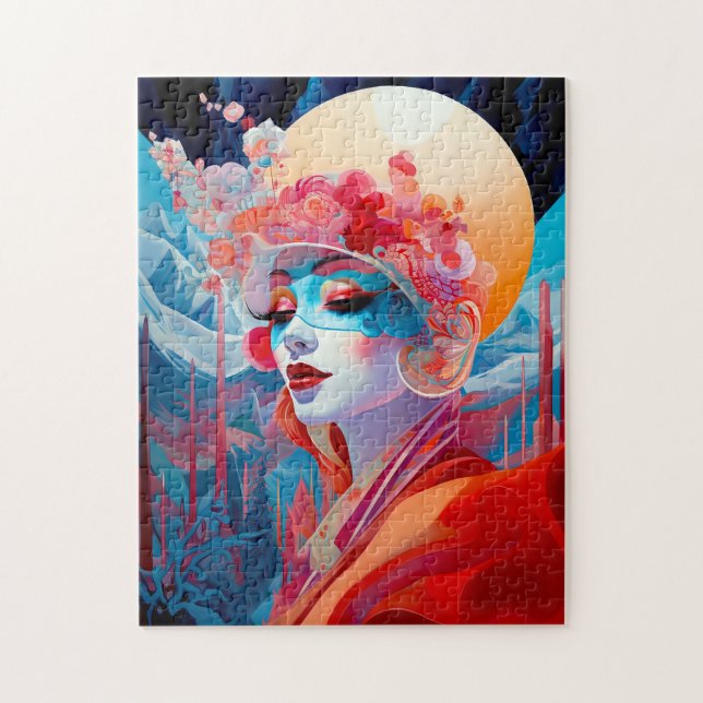 Surreal Lady Fantasy Art Jigsaw Puzzle (Vertical)