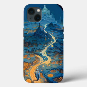 Surreal Landscape Castle Fantasy Art iPhone 13 Case