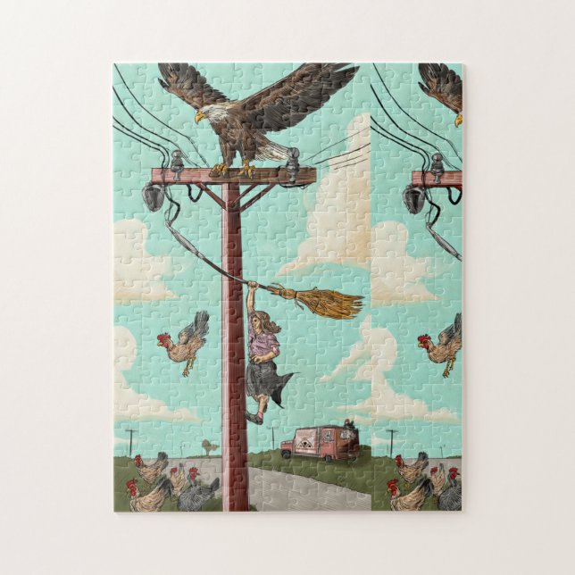 Surreal Landscape Puzzle  (Vertical)