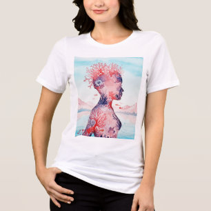 Surreal landscape Tri-Blend shirt