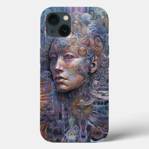 Surreal Man Visionary Art iPhone 13 Case