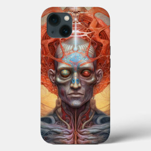 Surreal Man Visionary Art iPhone 13 Case