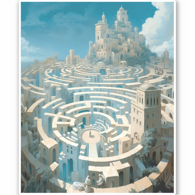Surreal Maze City (Front)