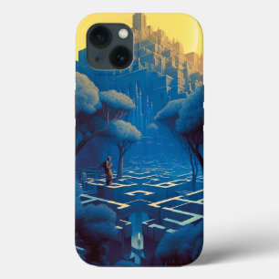 Surreal Maze City iPhone 13 Case