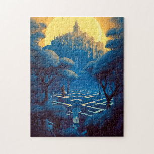 Surreal Maze City Jigsaw Puzzle