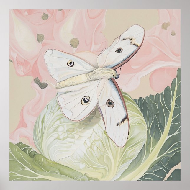 Surreal Moth Poster (Front)