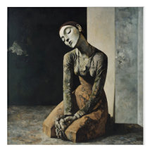 Surreal Objectified Woman Conceptual  