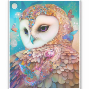 Surreal Owl Fantasy Art