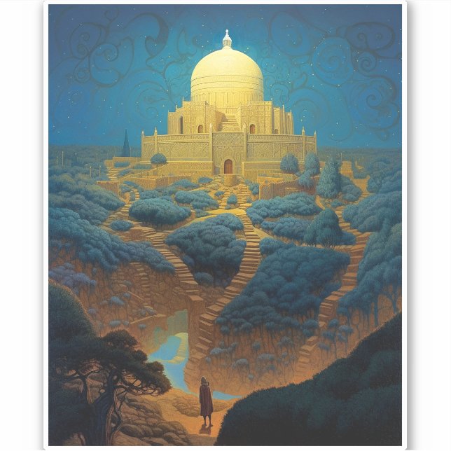 Surreal Palace Landscape (Front)