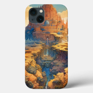 Surreal Palace Landscape iPhone 13 Case