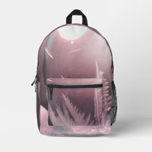 Surreal Pink Landscape Printed Backpack