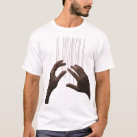 Surreal Puppet Hands Graphic T-Shirt - Concept Art