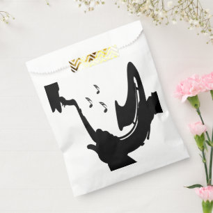 Surreal Saxophone Play Favour Bags