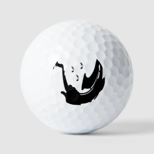 Surreal Saxophone Play Golf Balls