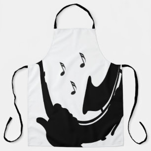 Surreal Saxophone Player Apron