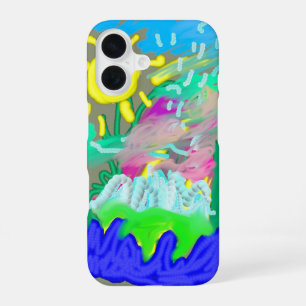 Surreal Scape iPhone 16 Case